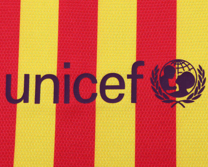 Barcelona 13/14 Children's Away Retro Set