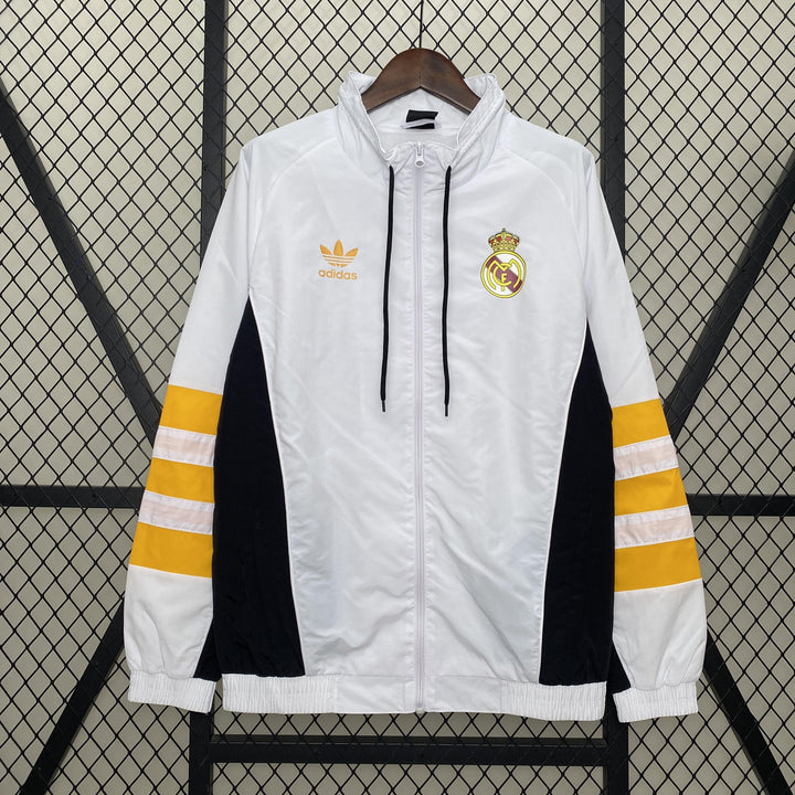 Real Madrid Windbreaker Jacket - White II