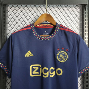 Men's Adidas Ajax Away 22/23 Shirt - Blue