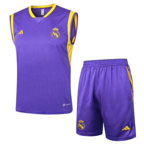 REAL MADRID TANK TOP SET 24/25 - PURPLE