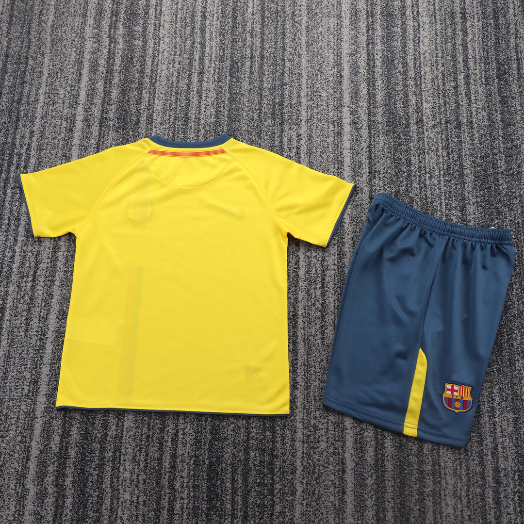 Barcelona 08/09 Children's Away Retro Set