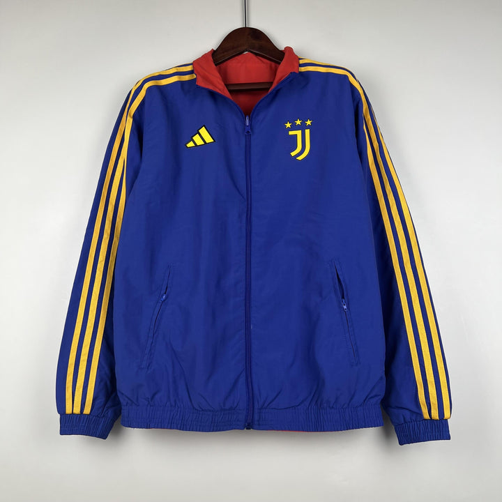 Juventus Reversible Windbreaker Jacket - Blue/Red