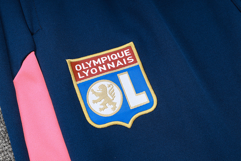 Olympique Lyonnais Training Set 2023/24 - Navy blue