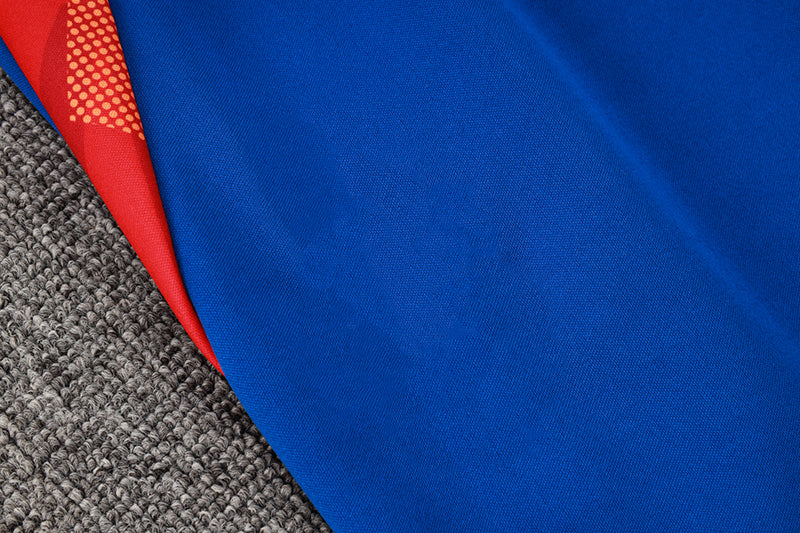 Adidas Training Pants - Blue/Orange