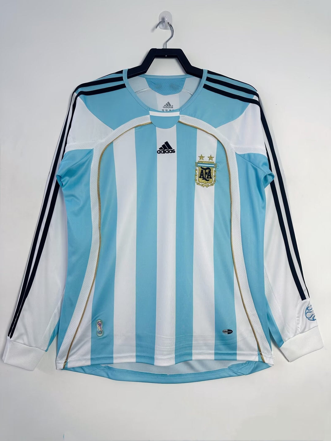 Argentina 2006 Home Retro Shirt - Long Sleeve