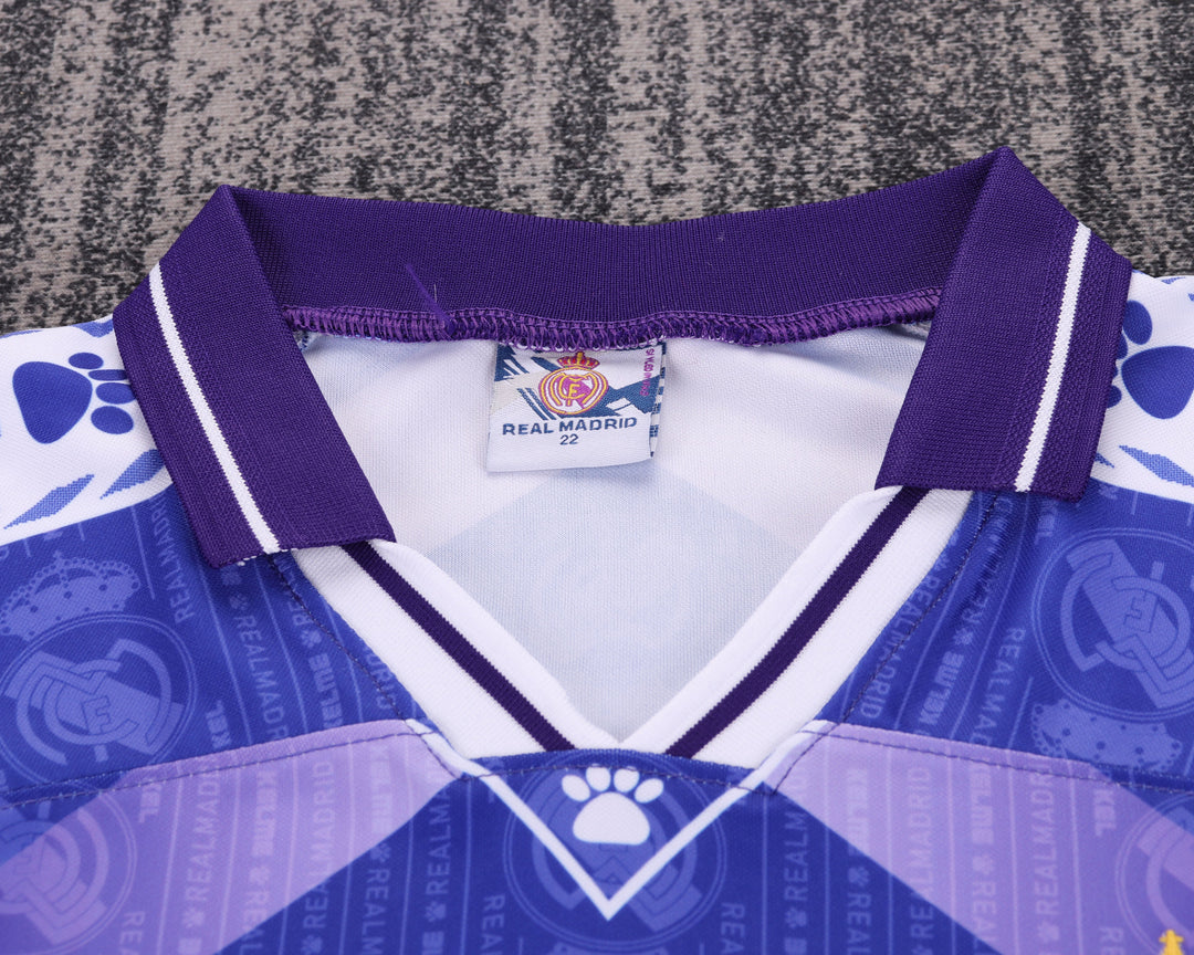 Real Madrid 96/97 Children's Away Retro Set