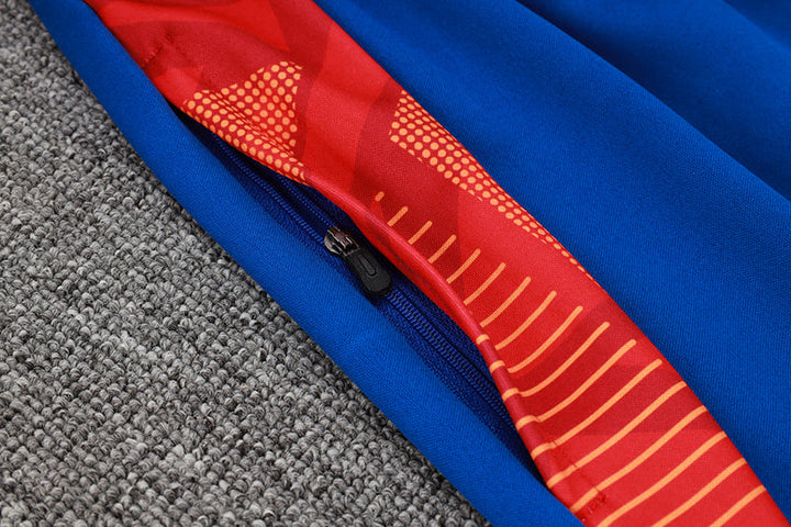 Adidas Training Pants - Blue/Orange