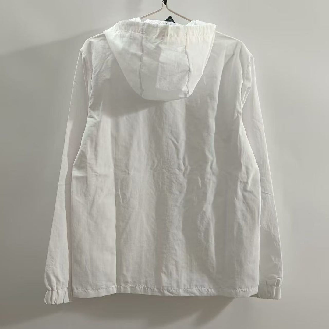 Portugal Windbreaker Jacket - White
