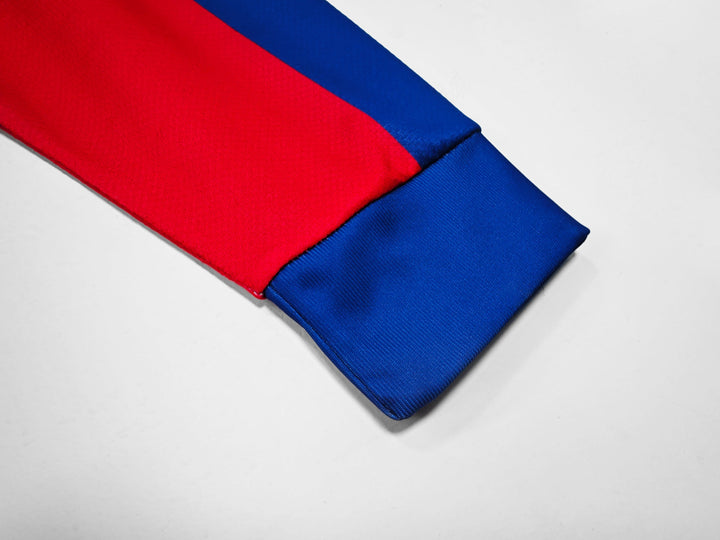 Barcelona 10/11 Home Retro Shirt - Long Sleeve