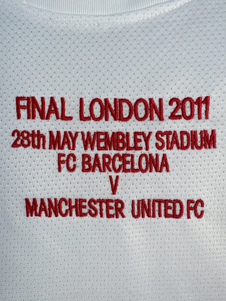Manchester United 2010/11 Away Retro Shirt - Long Sleeve