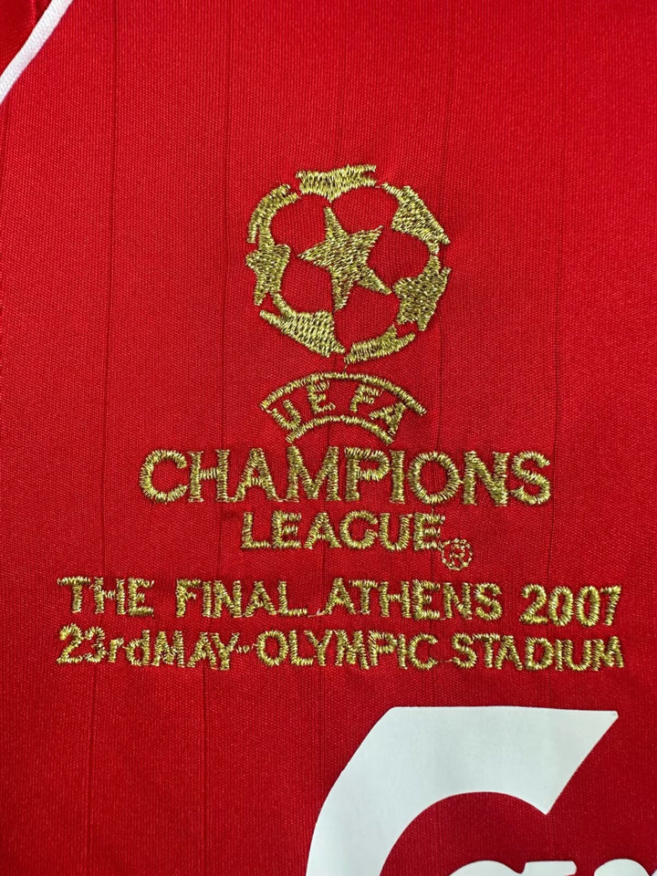 Liverpool 06/08 Home Retro UCL Shirt - Long Sleeve