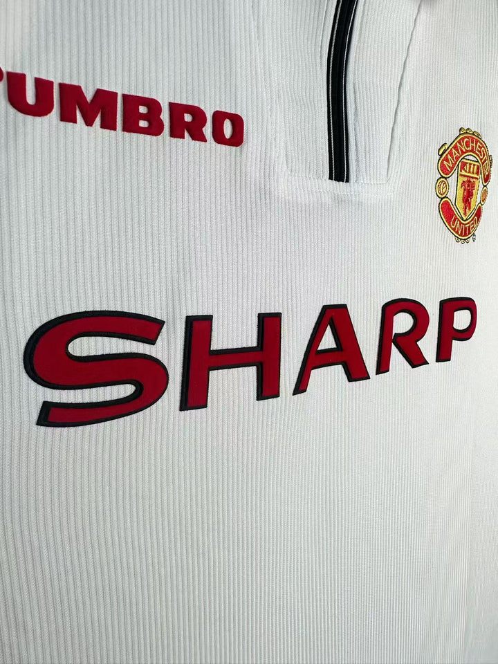 Manchester United 1998 Away Retro Shirt - Long Sleeve