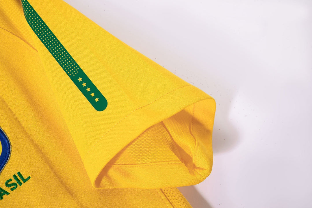 Brazil 2010 Home Retro Shirt