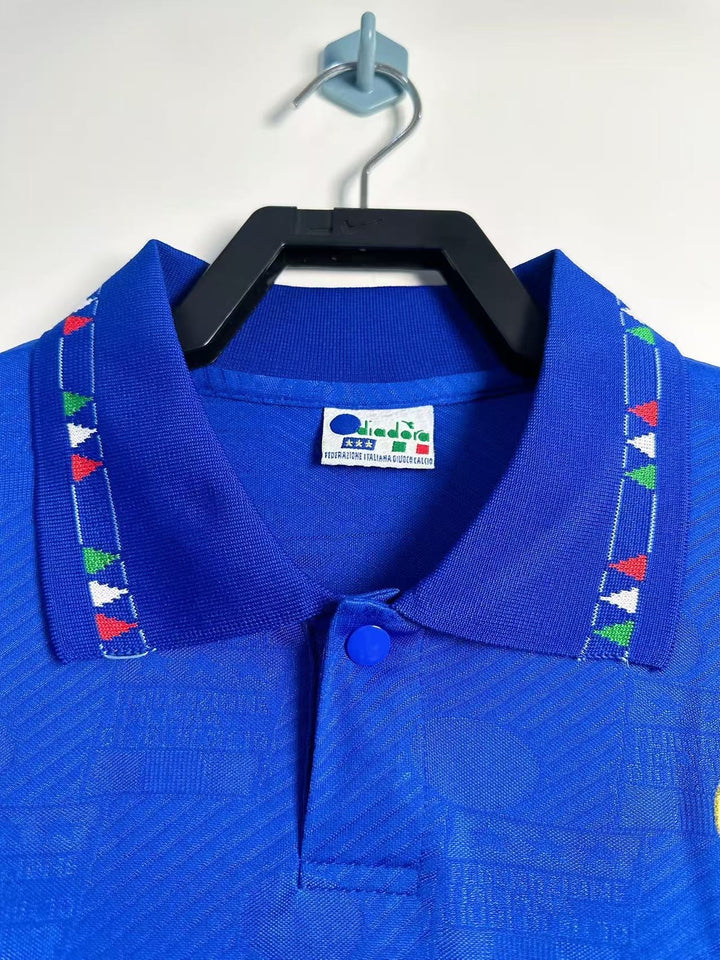 Italy 1994 Home Retro Shirt - Long Sleeve