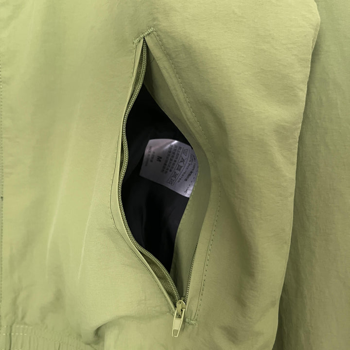 Denmark Reversible Windbreaker Jacket - Moss Green/Blue