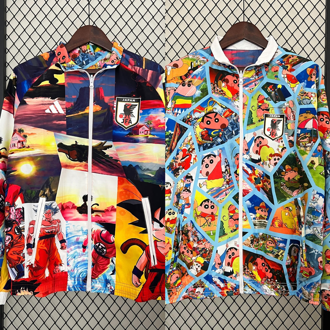 Japan Reversible Windbreaker Jacket - Special Edition Crayon Shin-chan