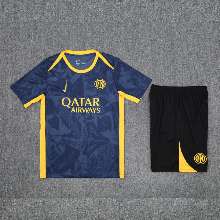 Inter Milan 2025/26 Training Kit - Navy Blue/Black