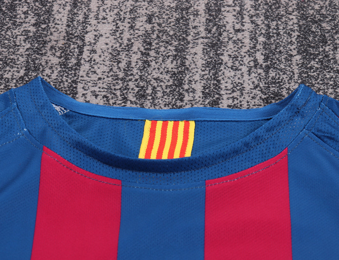 Barcelona 05/06 Children's Home Retro Set - Long Sleeve
