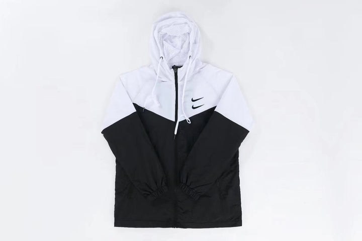 Nike Windbreaker Jacket - White/Black
