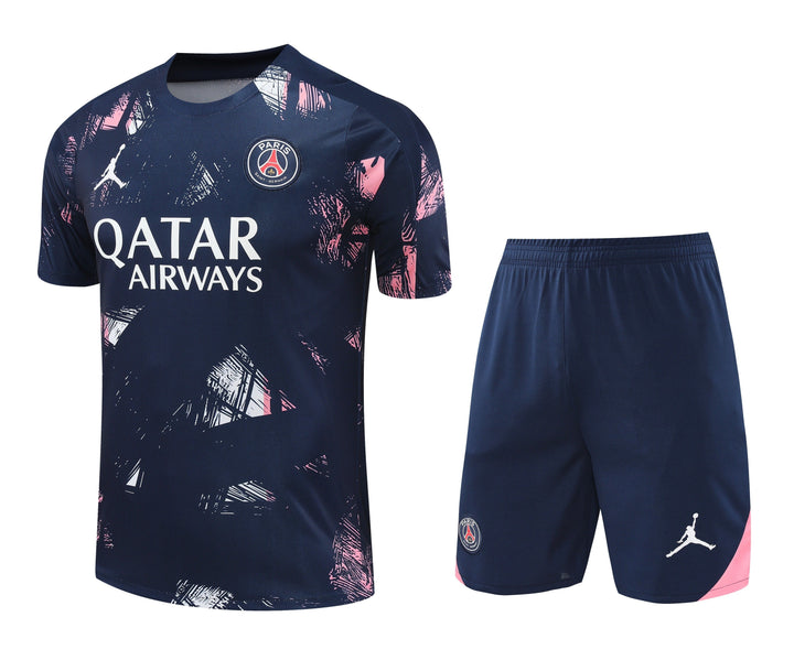 PSG 2024/25 Training Kit - Navy Blue/Pink