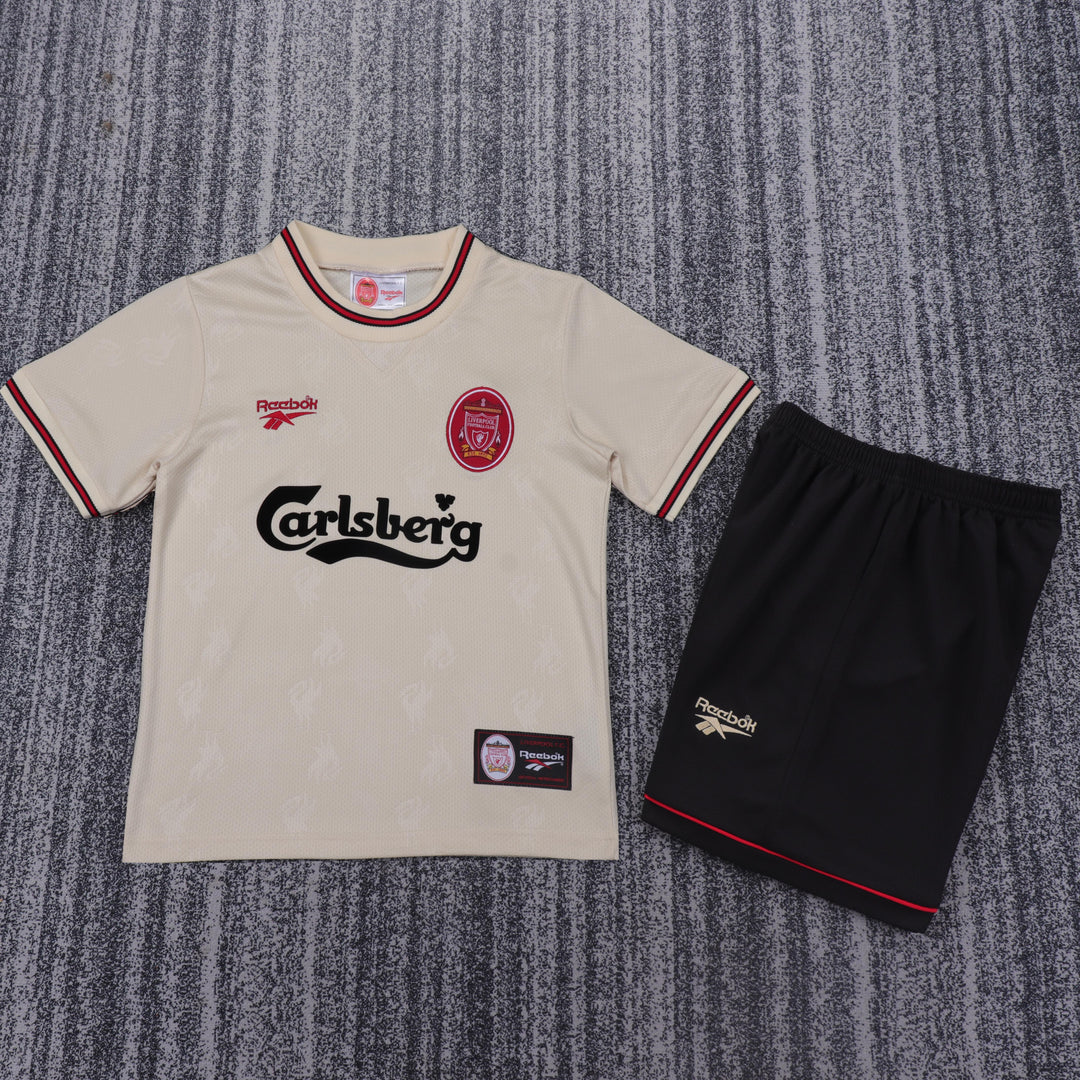 Liverpool 96/97 Children's Away Retro Set