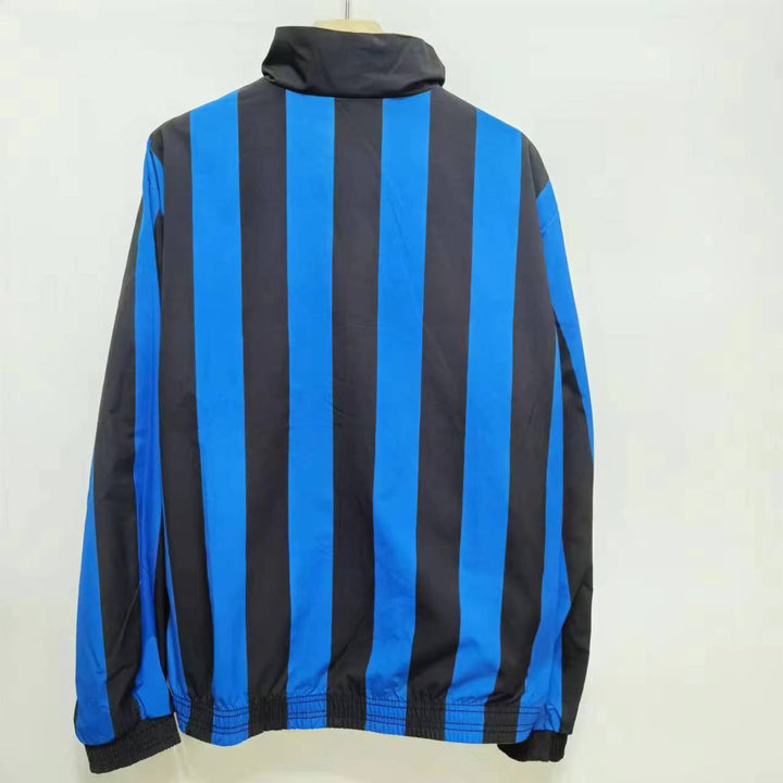 Inter Milan Reversible Windbreaker Jacket - Moss Green/Blue