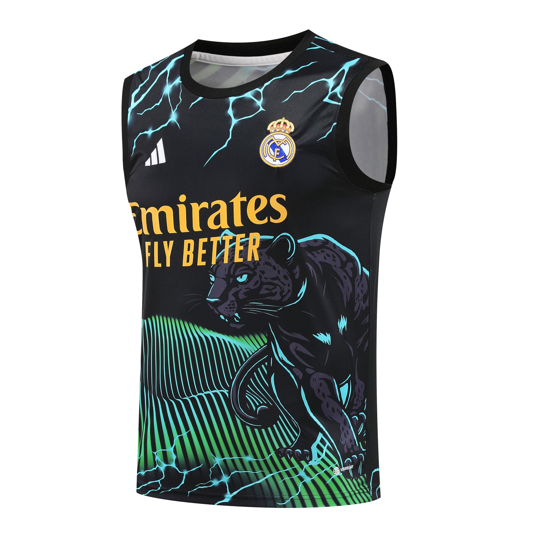 Real Madrid 24/25 Tank Top - Panther Green