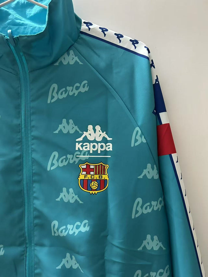 Barcelona 1992 Windbreaker Jacket - Turquoise