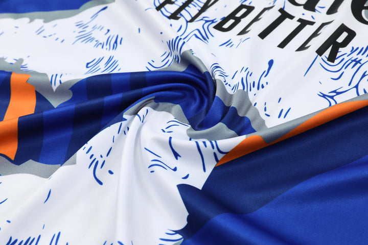 Real Madrid 2025/26 Training Shirt - Blue/Orange