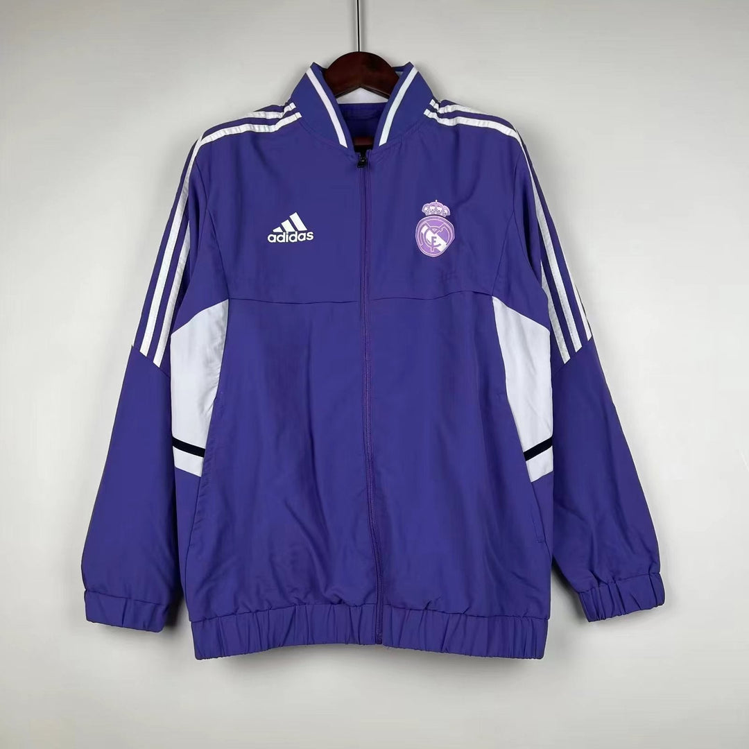 Real Madrid Windbreaker Jacket - Purple