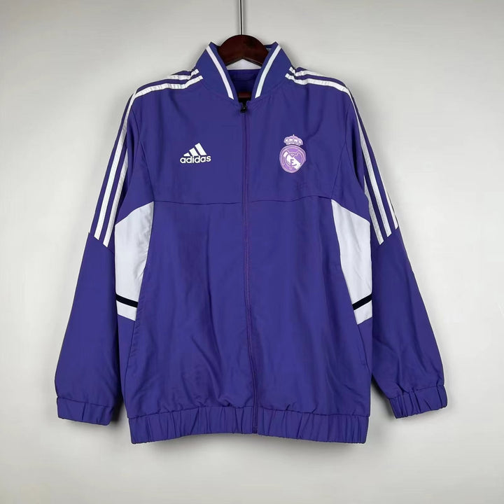 Real Madrid Windbreaker Jacket - Purple