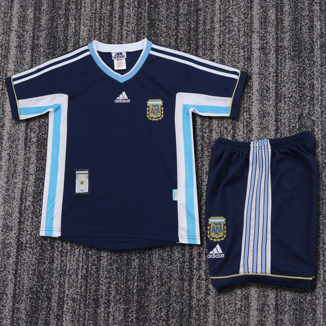 Argentina 1998 Children's Away Retro Set