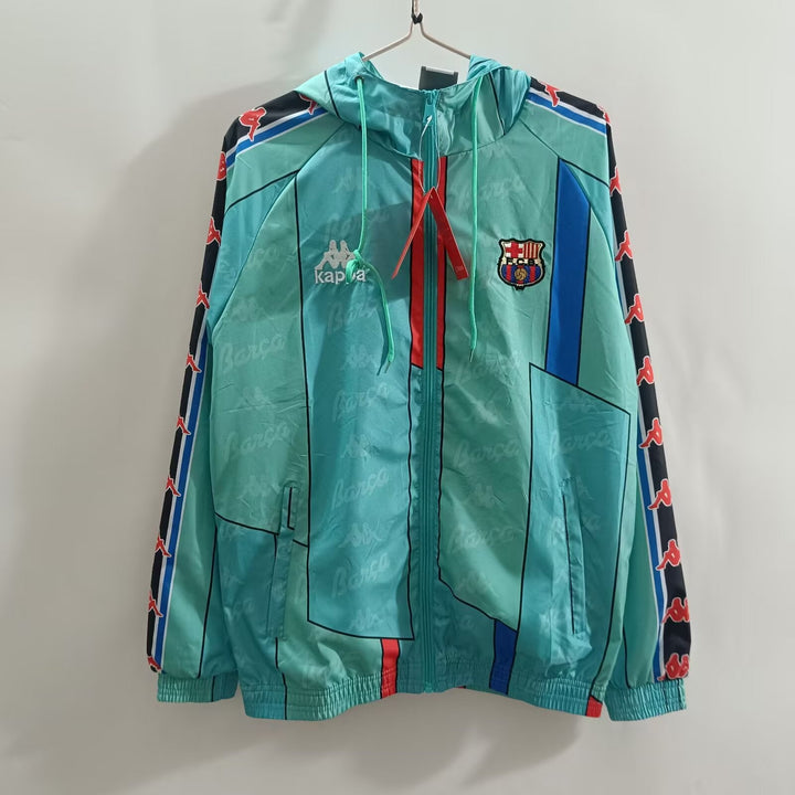 Barcelona Windbreaker Jacket - Turquoise II