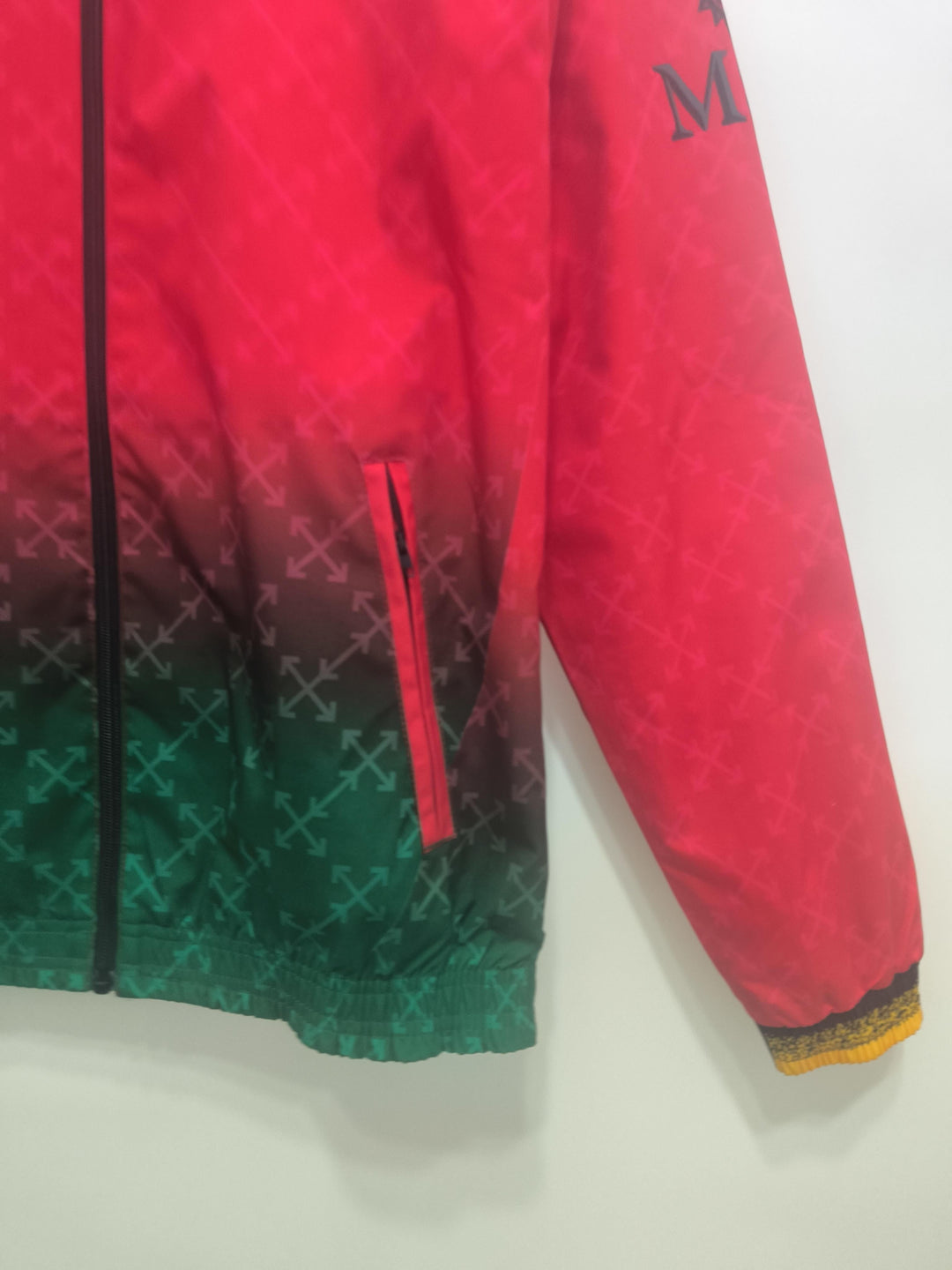 AC Milan Reversible Windbreaker Jacket - Red/Black