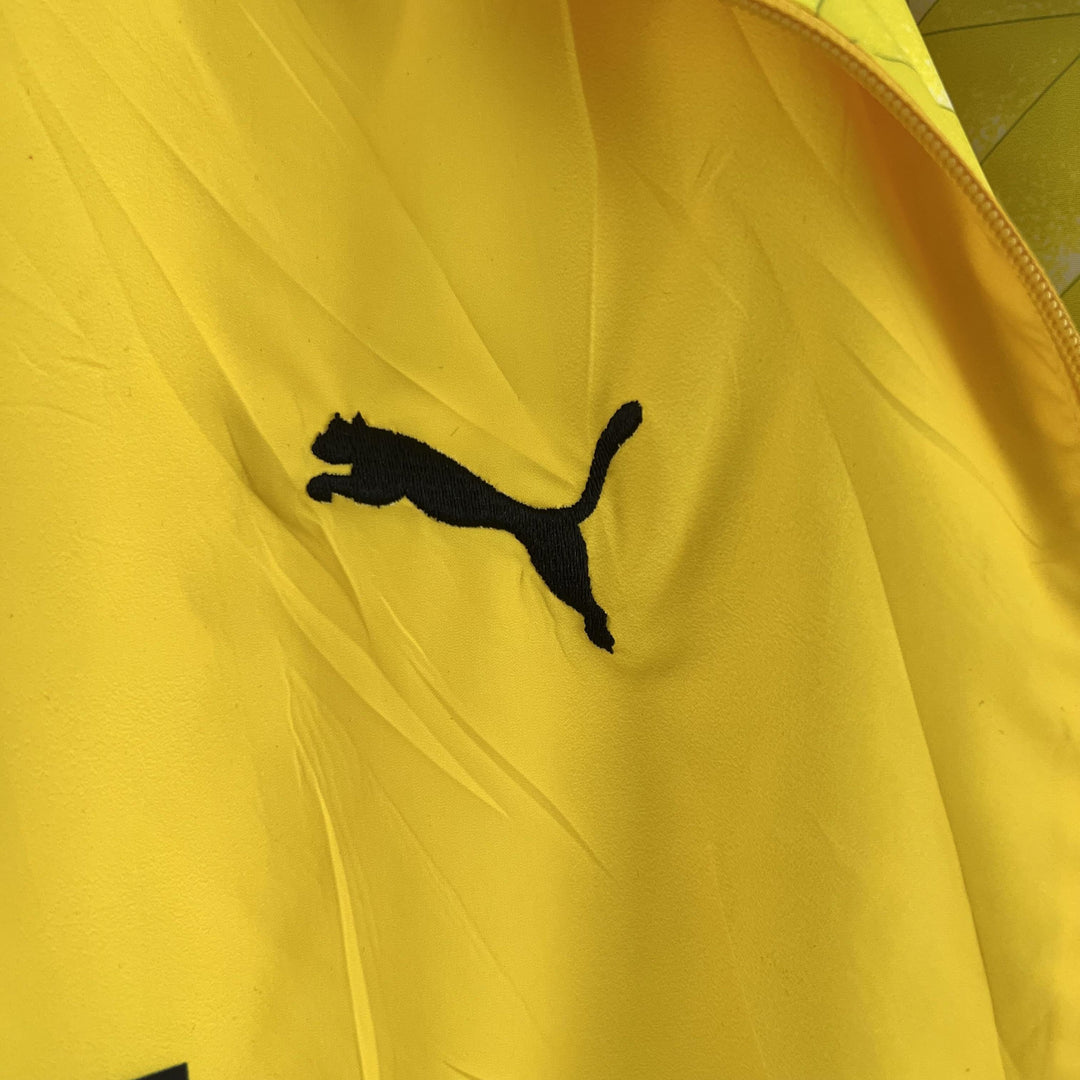 Borussia Dortmund Reversible Windbreaker Jacket - Yellow II