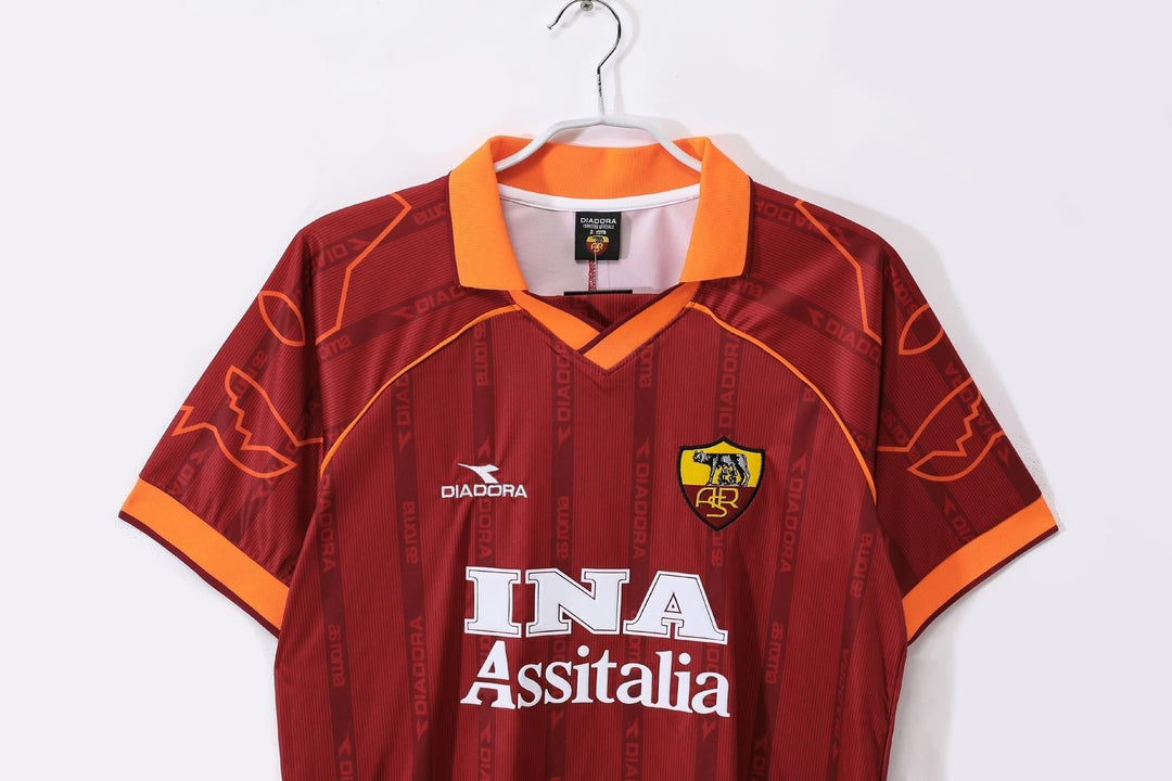 Roma 1999/00 Home Retro Shirt