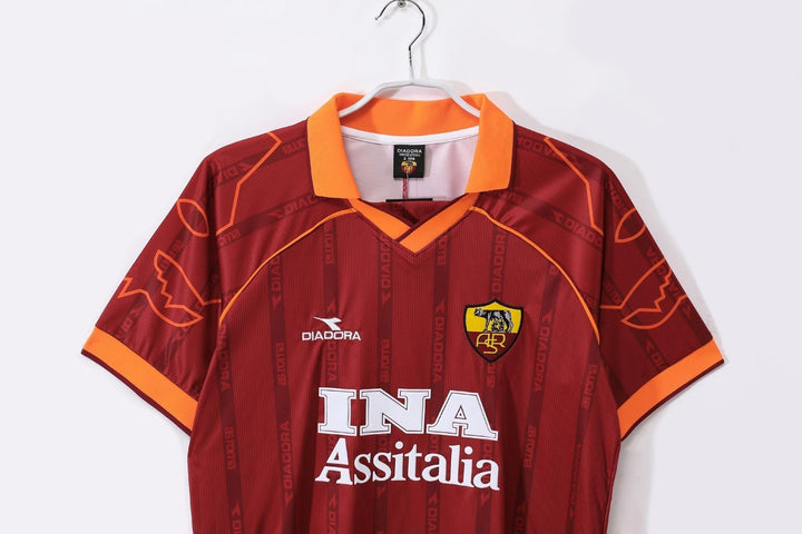 Roma 1999/00 Home Retro Shirt