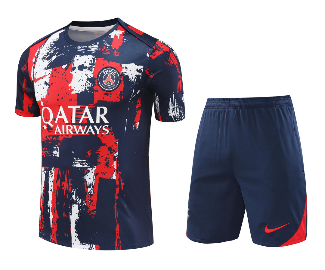 PSG 2024/25 Training Kit - Navy Blue/Red