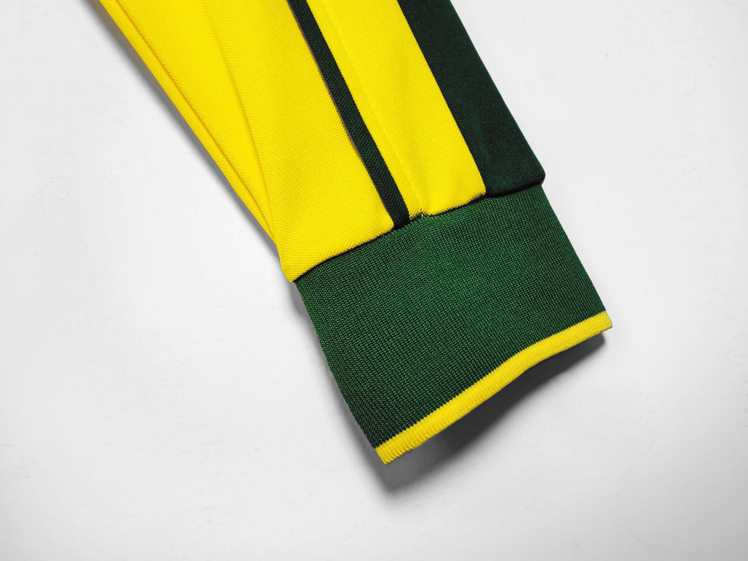 Brazil 1996/97 Home Retro Shirt - Long Sleeve