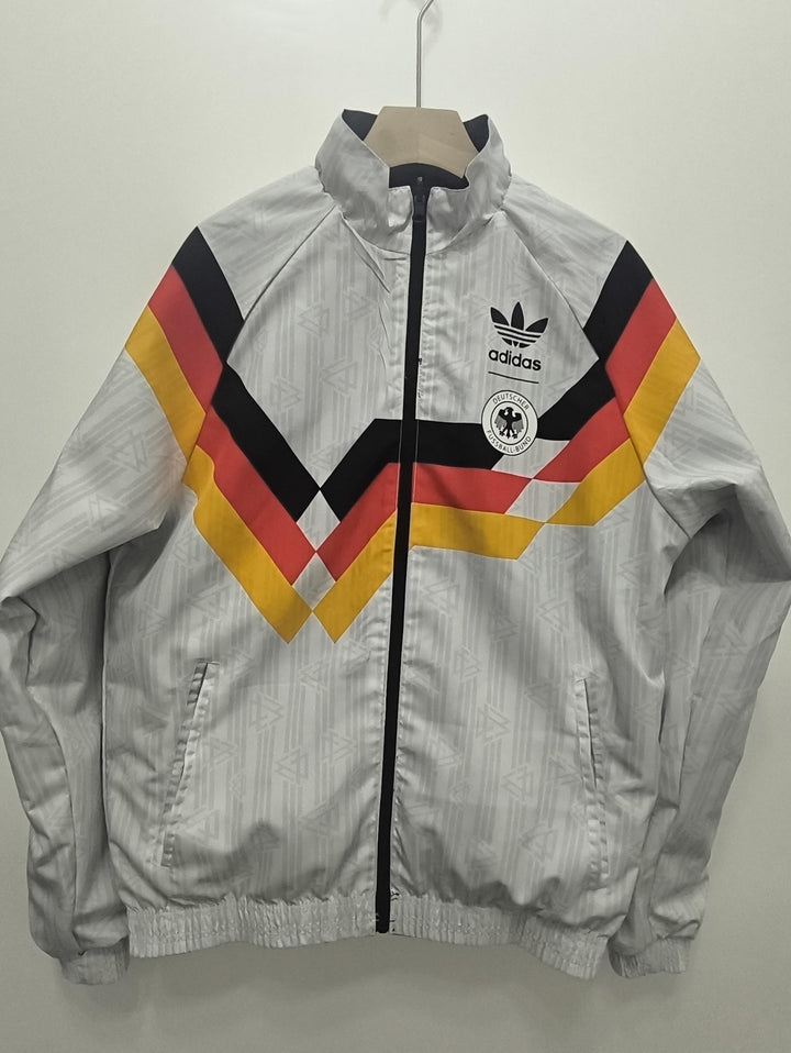 Germany Reversible Windbreaker Jacket 1990 - White/Black