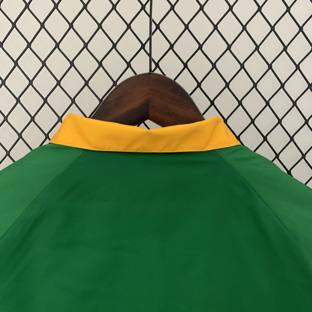 Jamaica Reversible Windbreaker Jacket - Green/Yellow