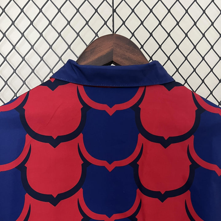 Barcelona Reversible Windbreaker Jacket - Red