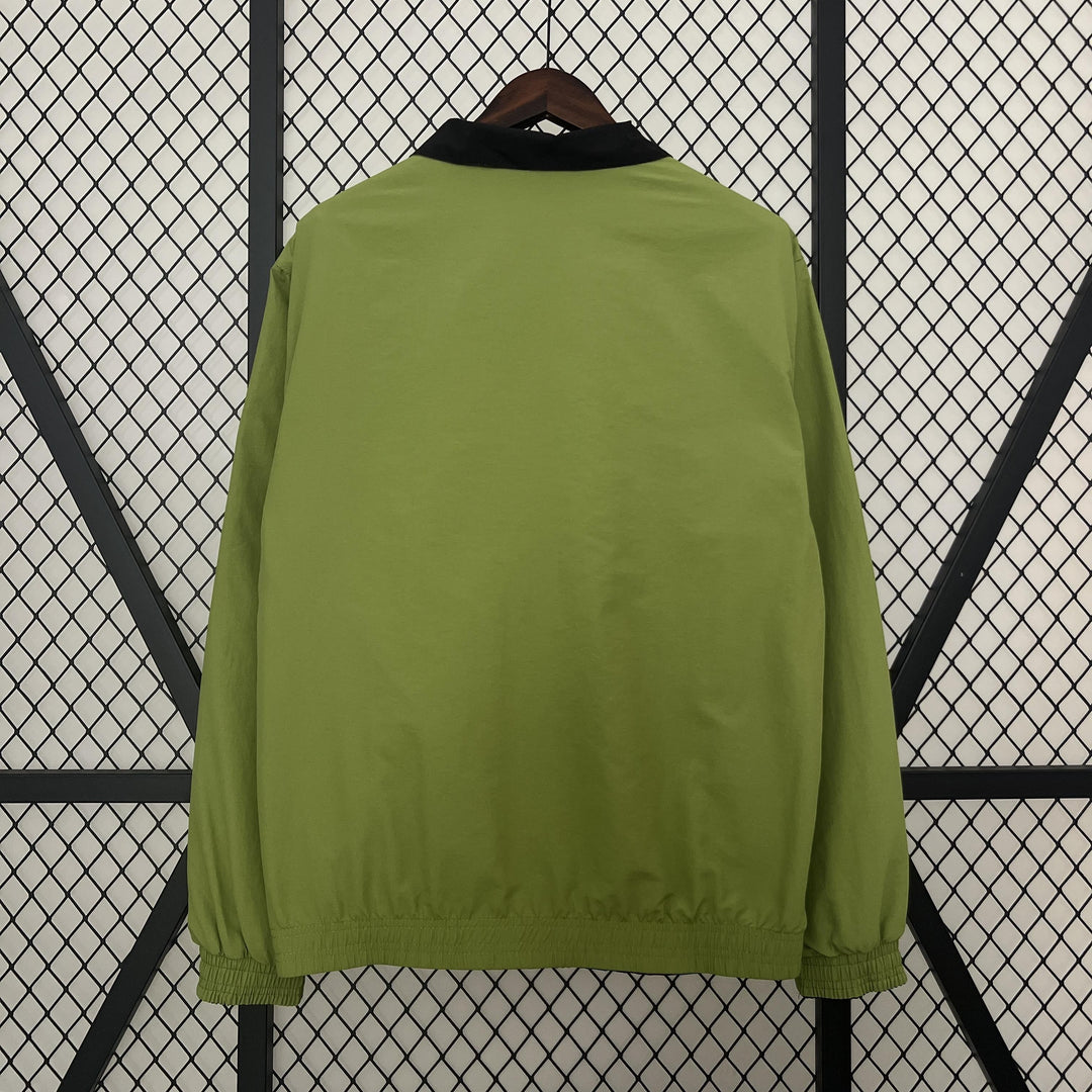 Inter Milan Reversible Windbreaker Jacket - Moss Green/Blue