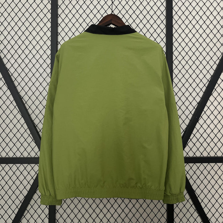 Inter Milan Reversible Windbreaker Jacket - Moss Green/Blue