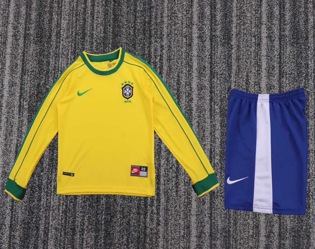 Brazil 1998 Children's Home Retro Set - Long Sleeve