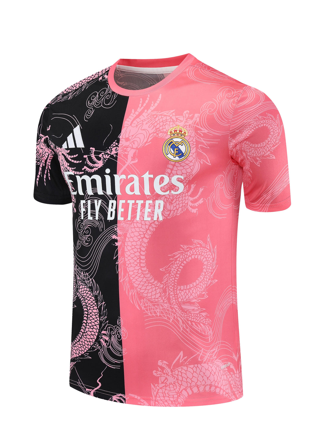 Real Madrid 2025/26 Training Shirt - Black/Pink