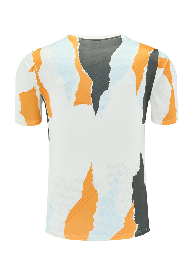 Real Madrid 2025/26 Training Shirt - Off-White/Orange