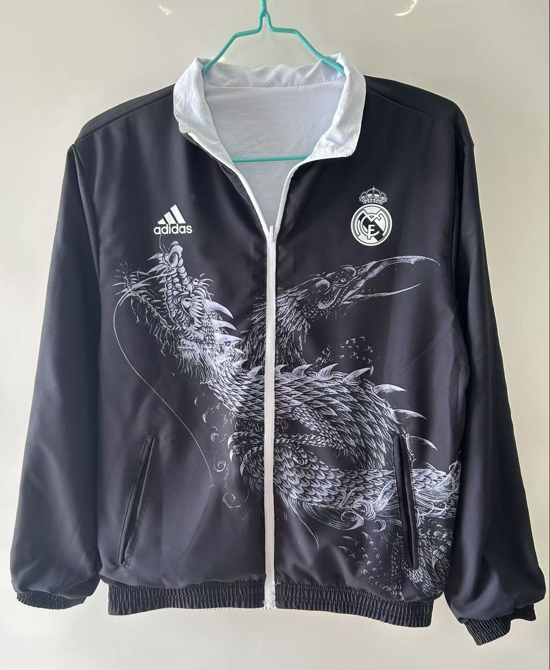 Real Madrid Windbreaker Jacket - Black II