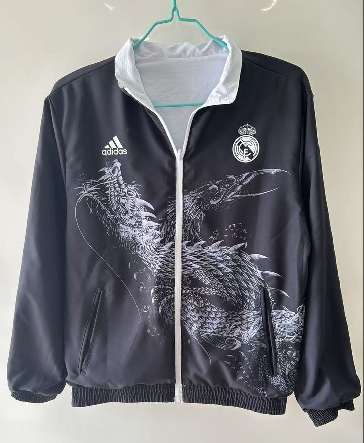 Real Madrid Windbreaker Jacket - Black II