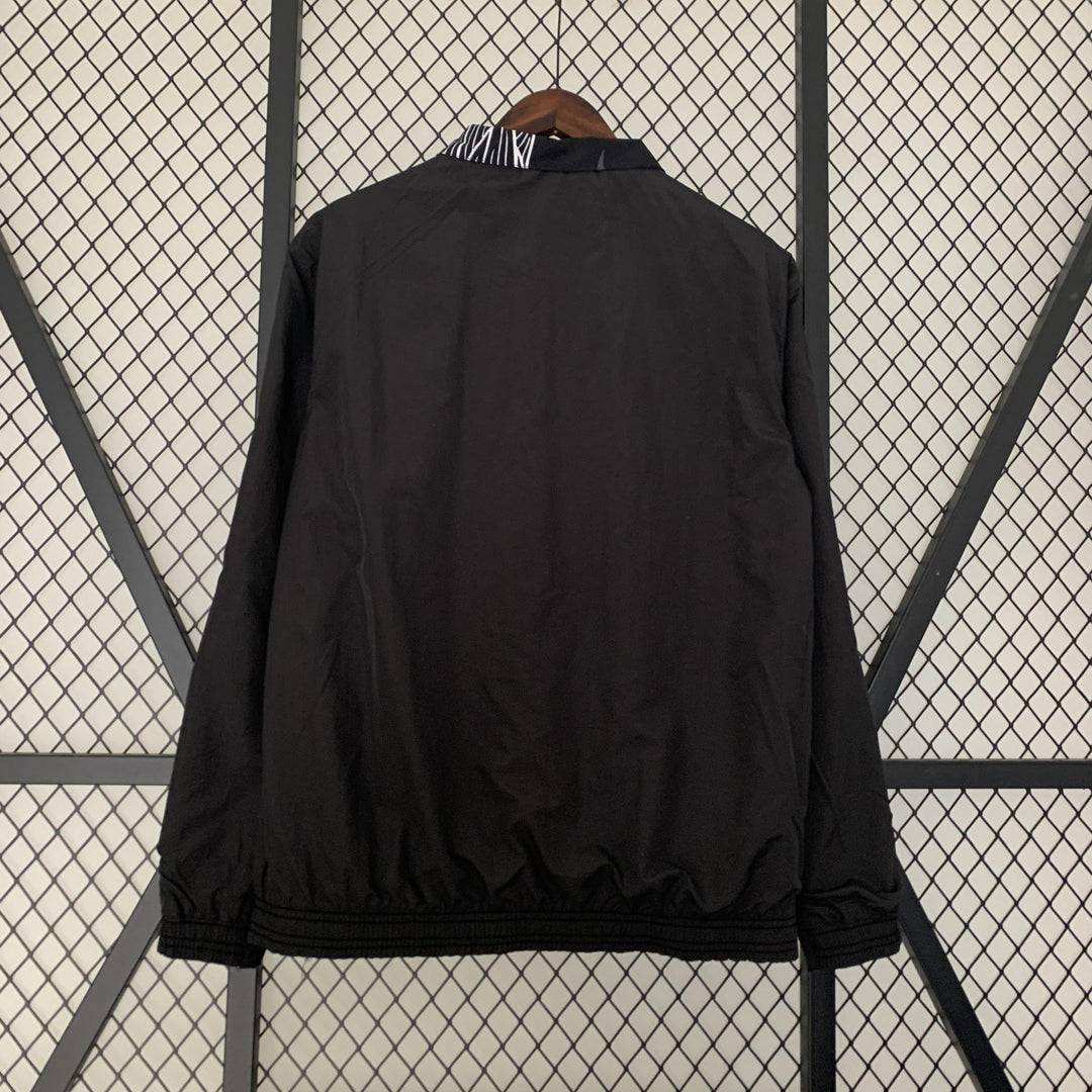 Arsenal Reversible Windbreaker Jacket - Black